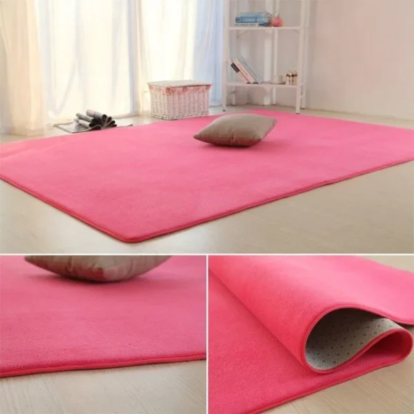 Rutschfester Teppich aus Coral Velvet