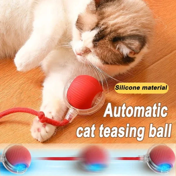 Interaktiver Katzenball mit intelligentem Bewegungssensor