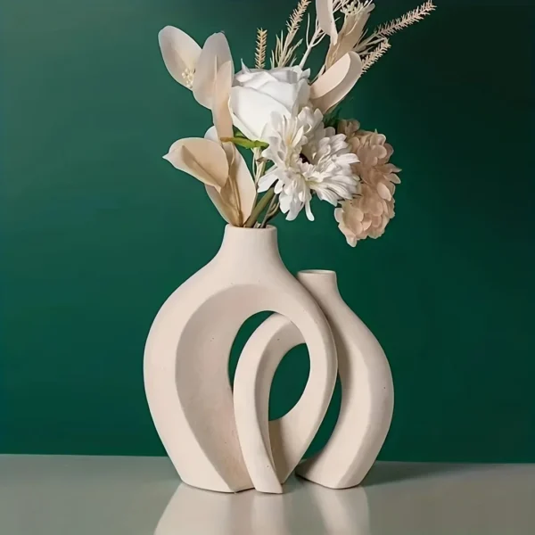 Moderne Hohlvase im nordischen Stil