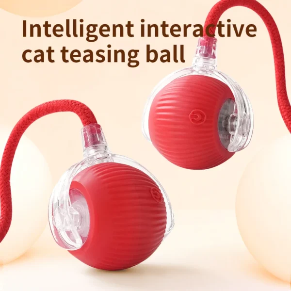 Interaktiver Katzenball mit intelligentem Bewegungssensor