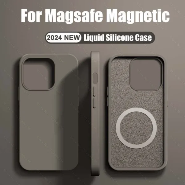 MagSafe-kompatible Schutzhülle aus Silicone