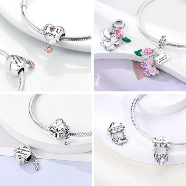 925 Sterling Silber Charm